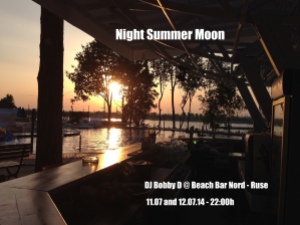 Night Summer Moon @ Beach Bar Nord